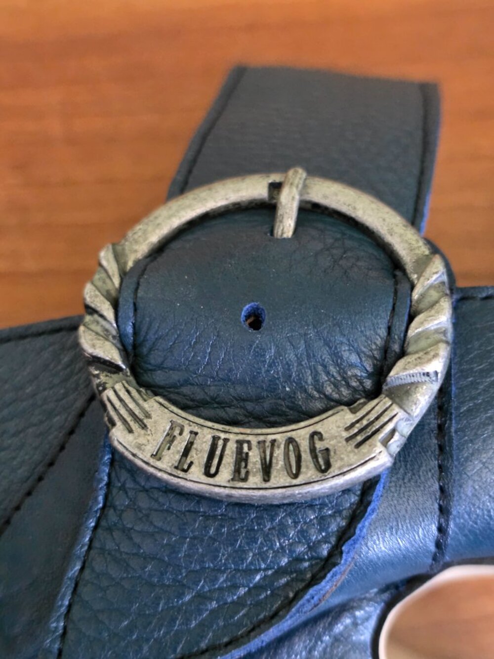 John Fluevog Guide Fluid Klimt Blue Prepare Mary Jane Shoes 8 w/ Box & Shoe bag - Picture 5 of 16